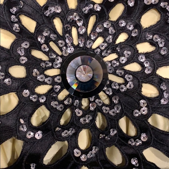 Satin Elastic Woven Cocktail Dress - Picture 3 of 6